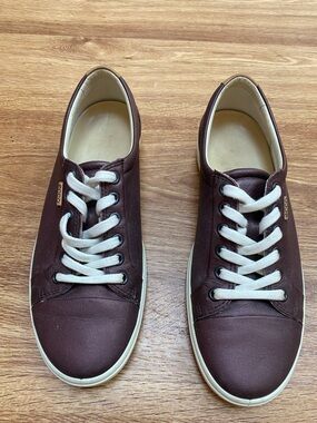 Ecco Soft 7 Lace Up Sneakers Metallic Fig (EU 39 / US 8)